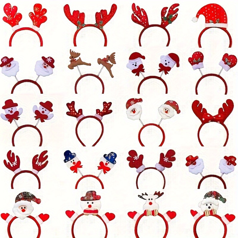 6/12Pcs Different Holiday Chri - Reindeer Antlers Headband recensie en prijs