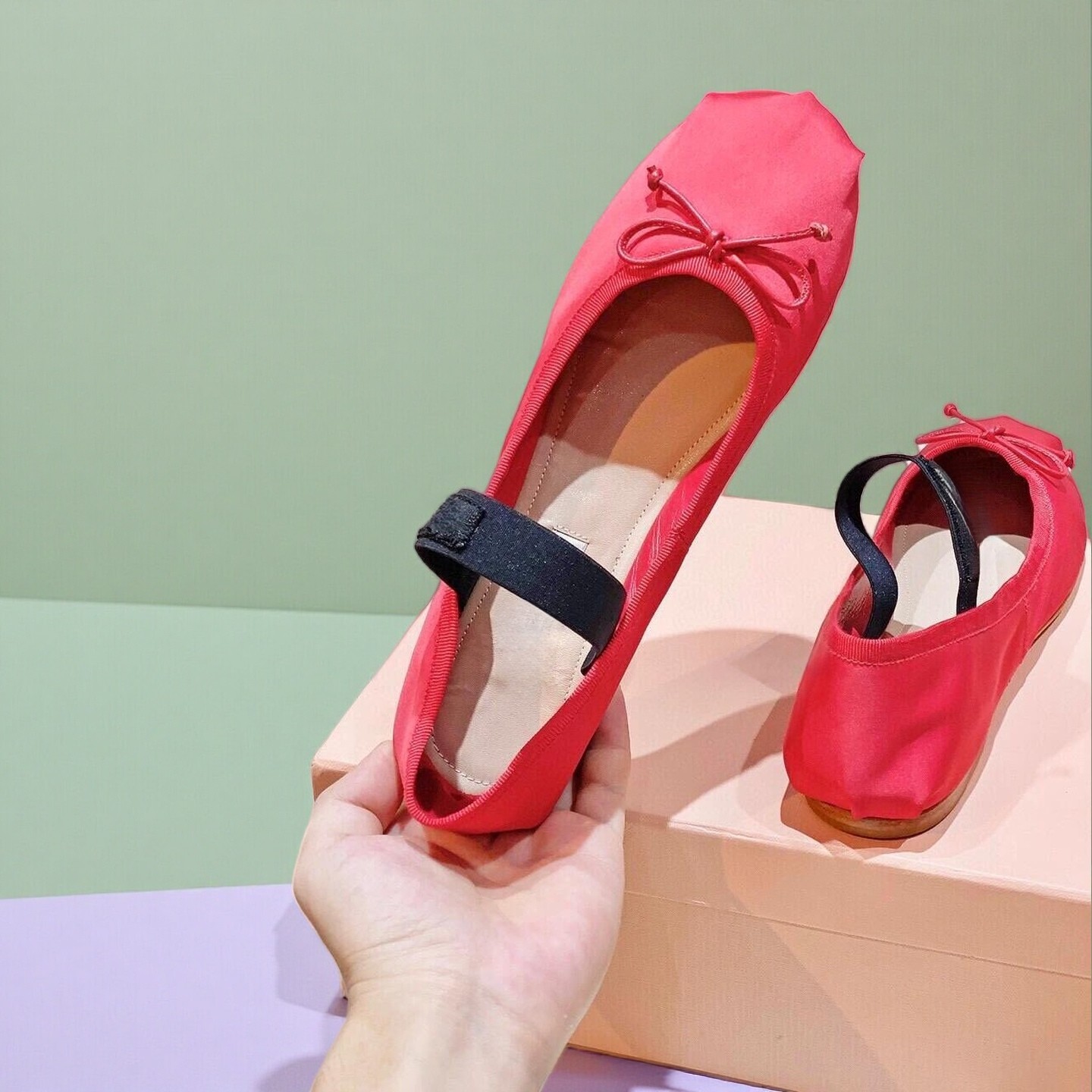 Luxury Ballet Flats, Women's P - Ribbon Bow Gift recensie en prijs