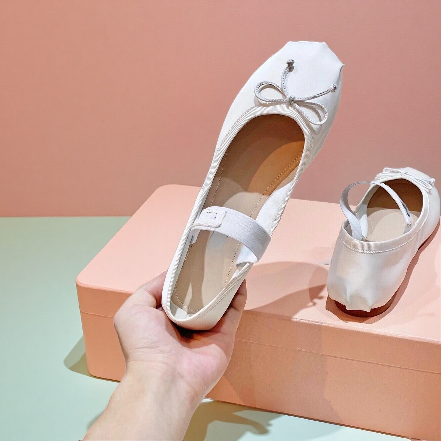 Luxury Ballet Flats, Women's P - Ribbon Bow Gift recensie en prijs