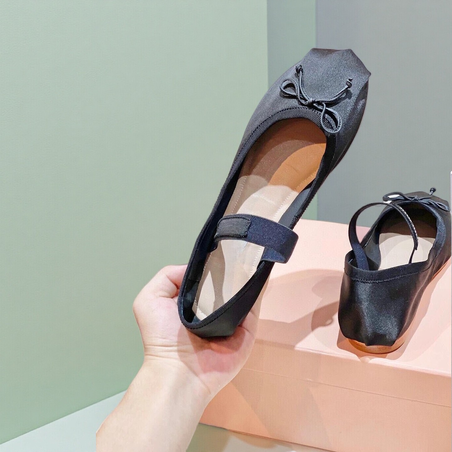 Luxury Ballet Flats, Women's P - Ribbon Bow Gift recensie en prijs