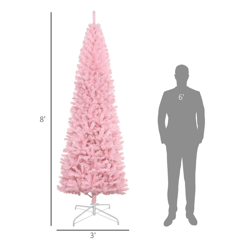 HOMCOM 8' Artificial Christmas - Christmas Tree Artificial recensie en prijs