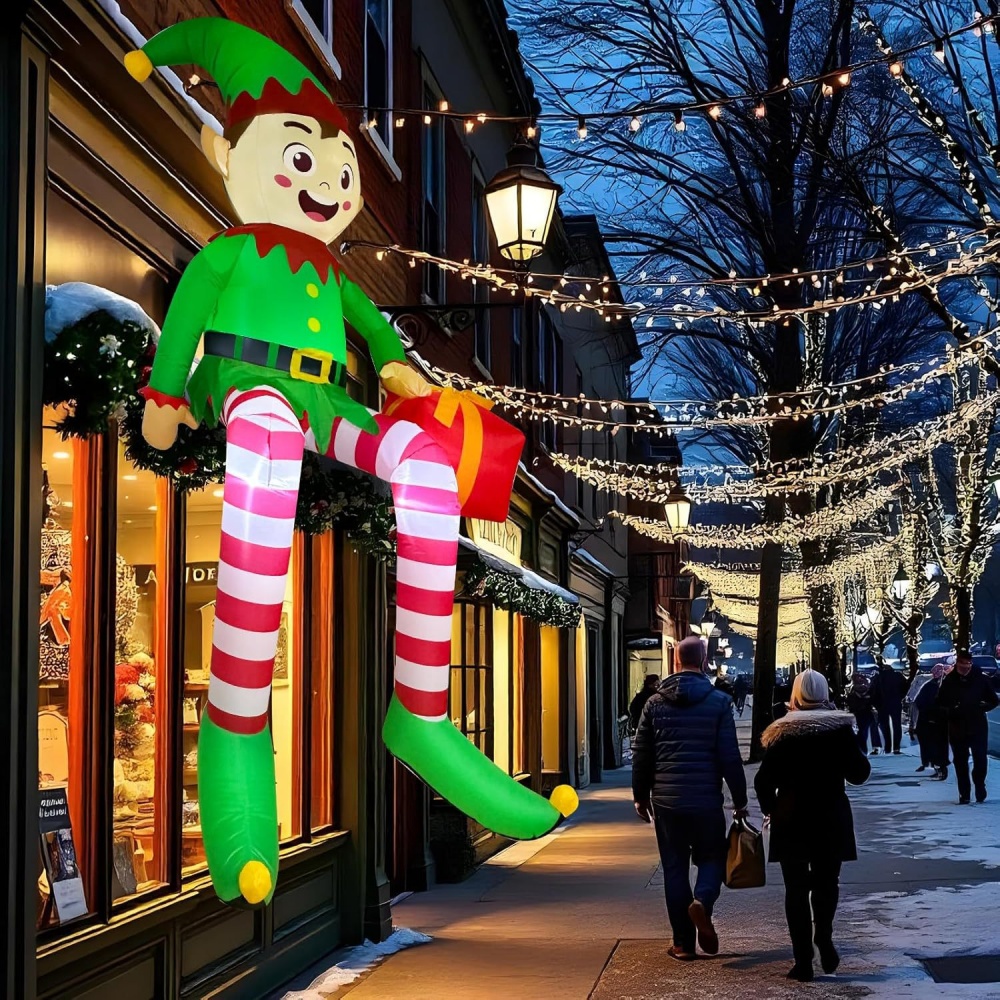 8FT Christmas Inflatables Sitt - Christmas Lights Outdoor recensie en prijs