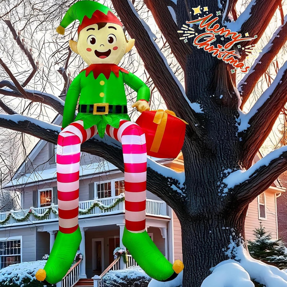 8FT Christmas Inflatables Sitt - Christmas Lights Outdoor recensie en prijs