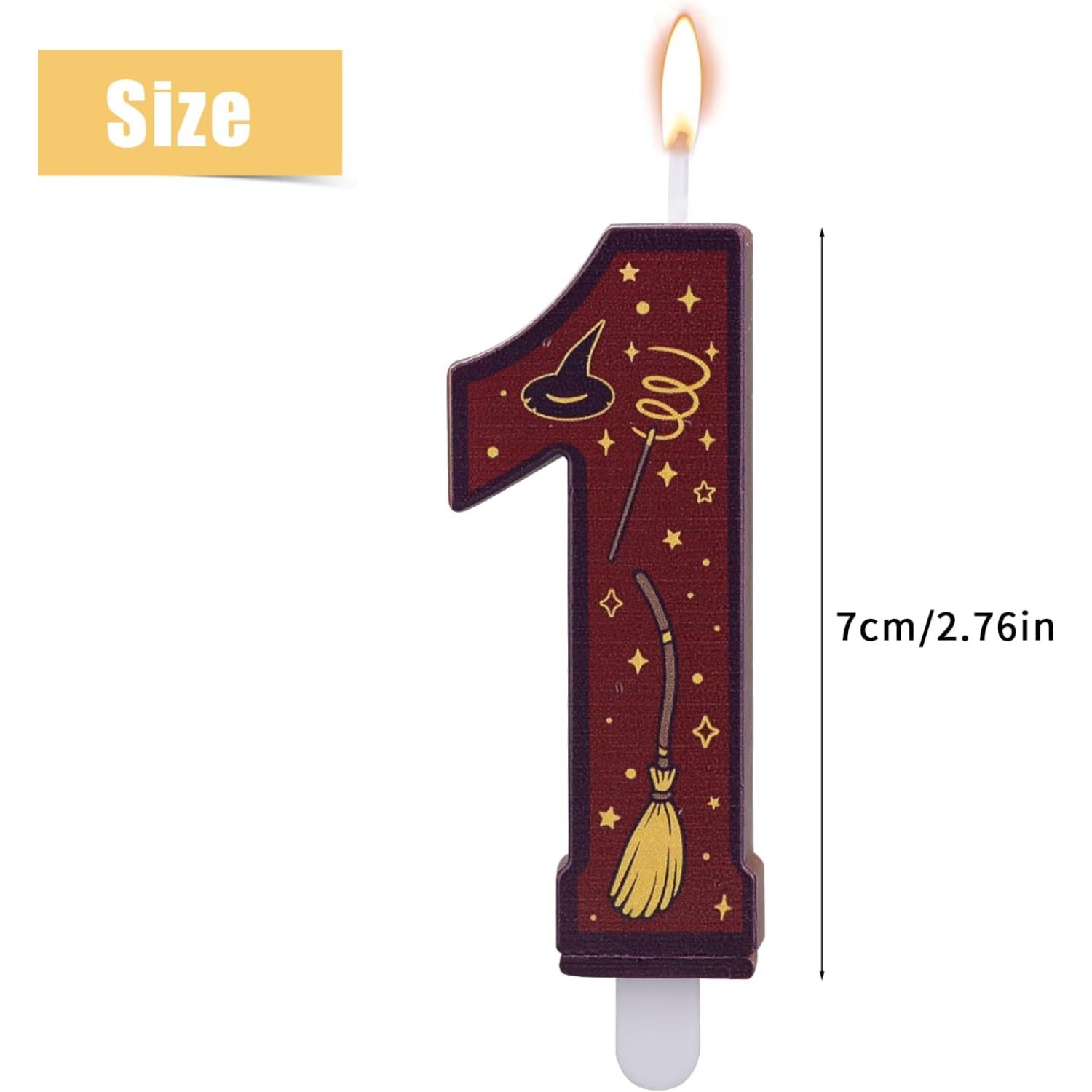 1 Set Number 0-9 Magical Theme - Holiday Candle Set recensie en prijs