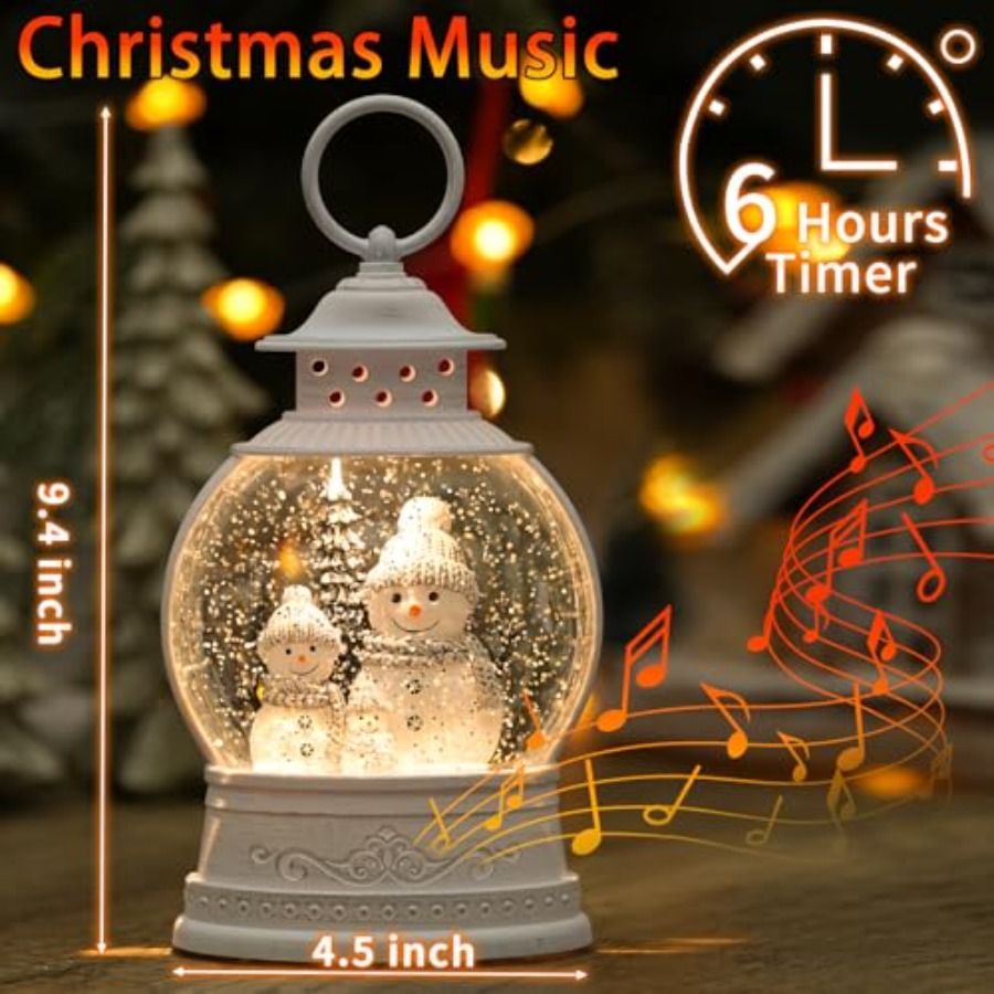 Christmas Snow Globe Lantern M - Snow Globe Musical recensie en prijs