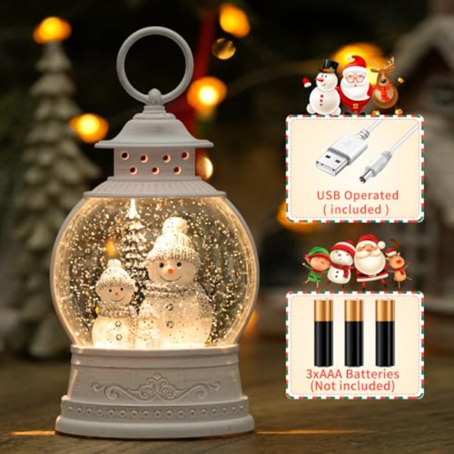 Christmas Snow Globe Lantern M - Snow Globe Musical recensie en prijs