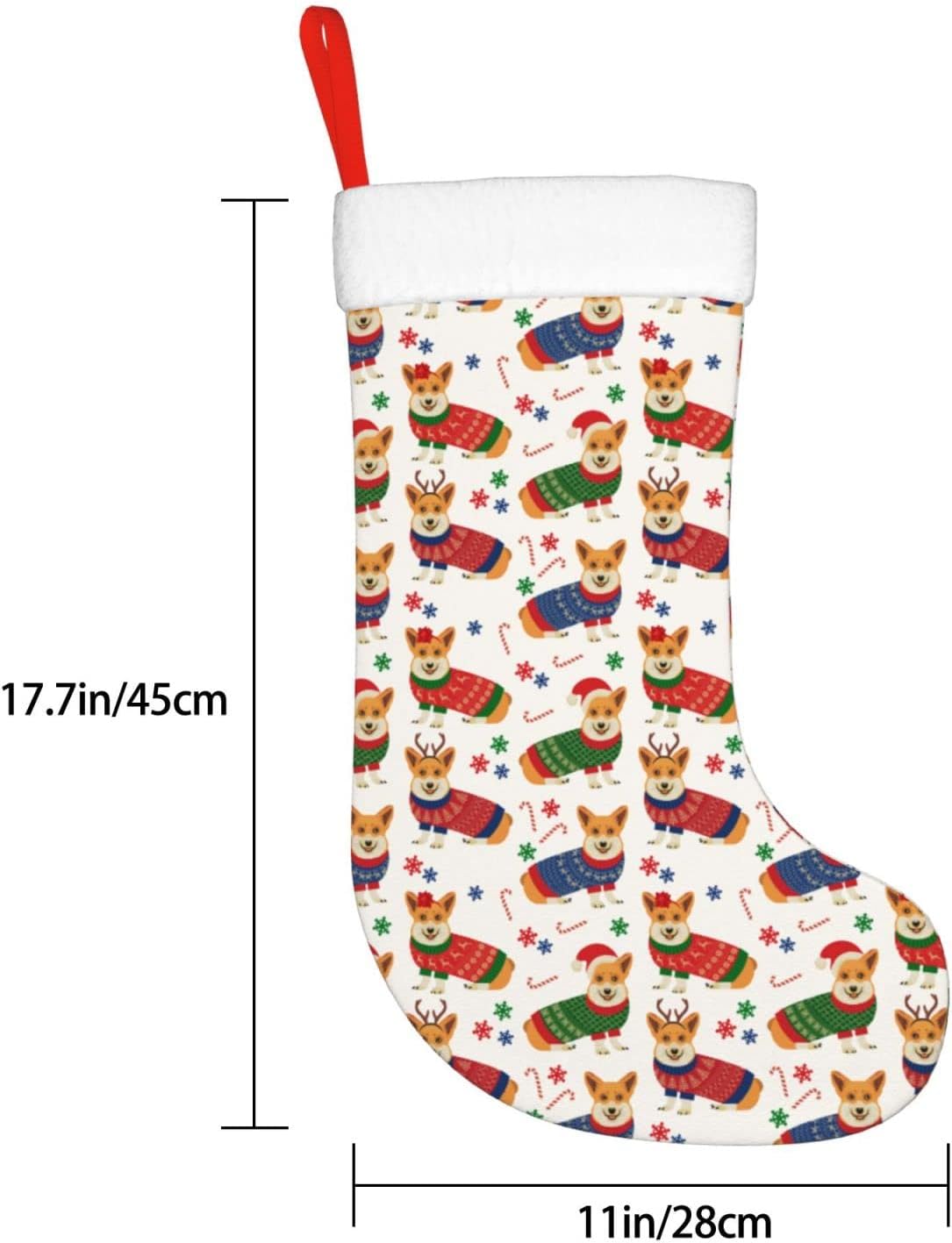 Christmas Corgi Dog Christmas  - Christmas Stocking Hanging recensie en prijs