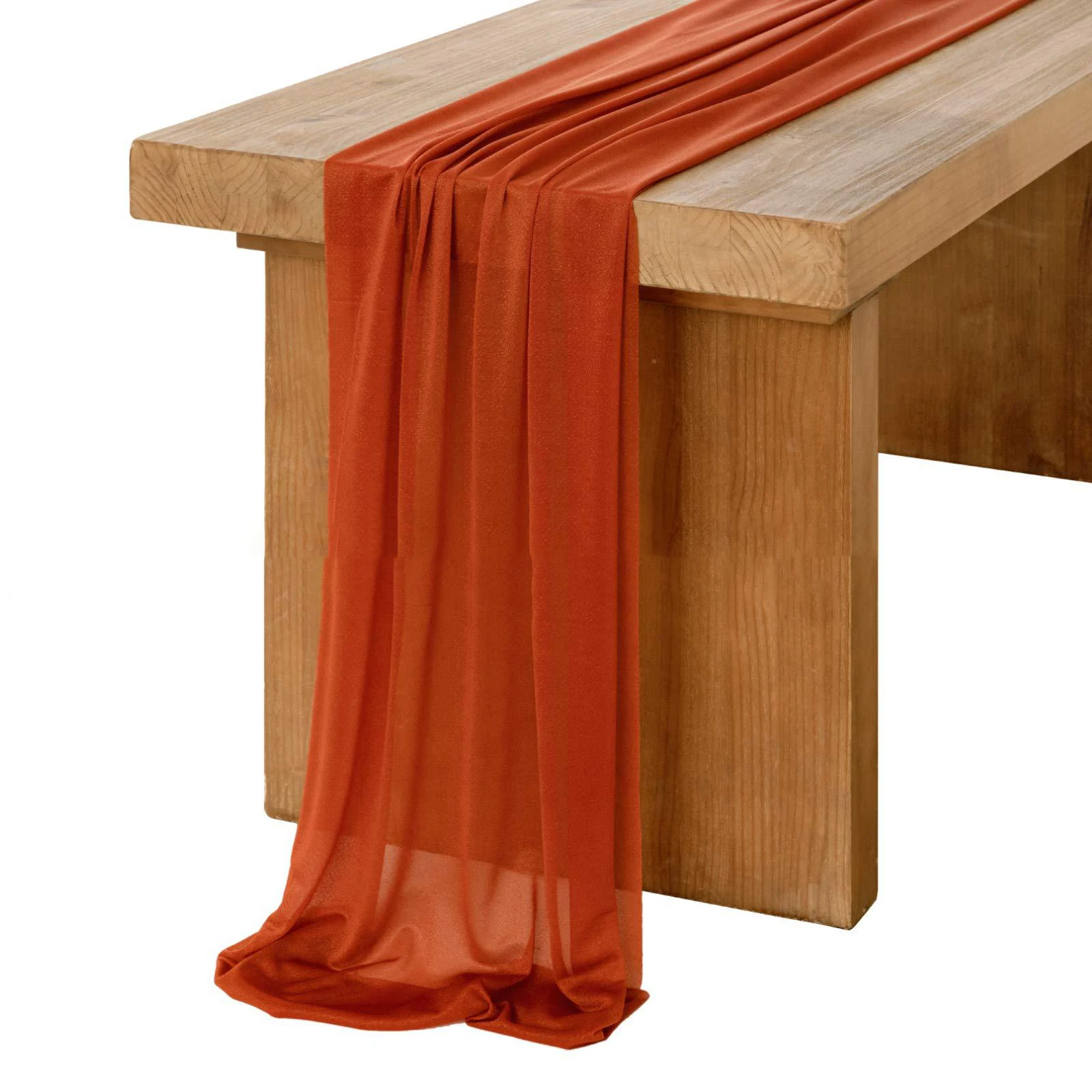 Chiffon White Table Runner Tab - Christmas Table Runner recensie en prijs