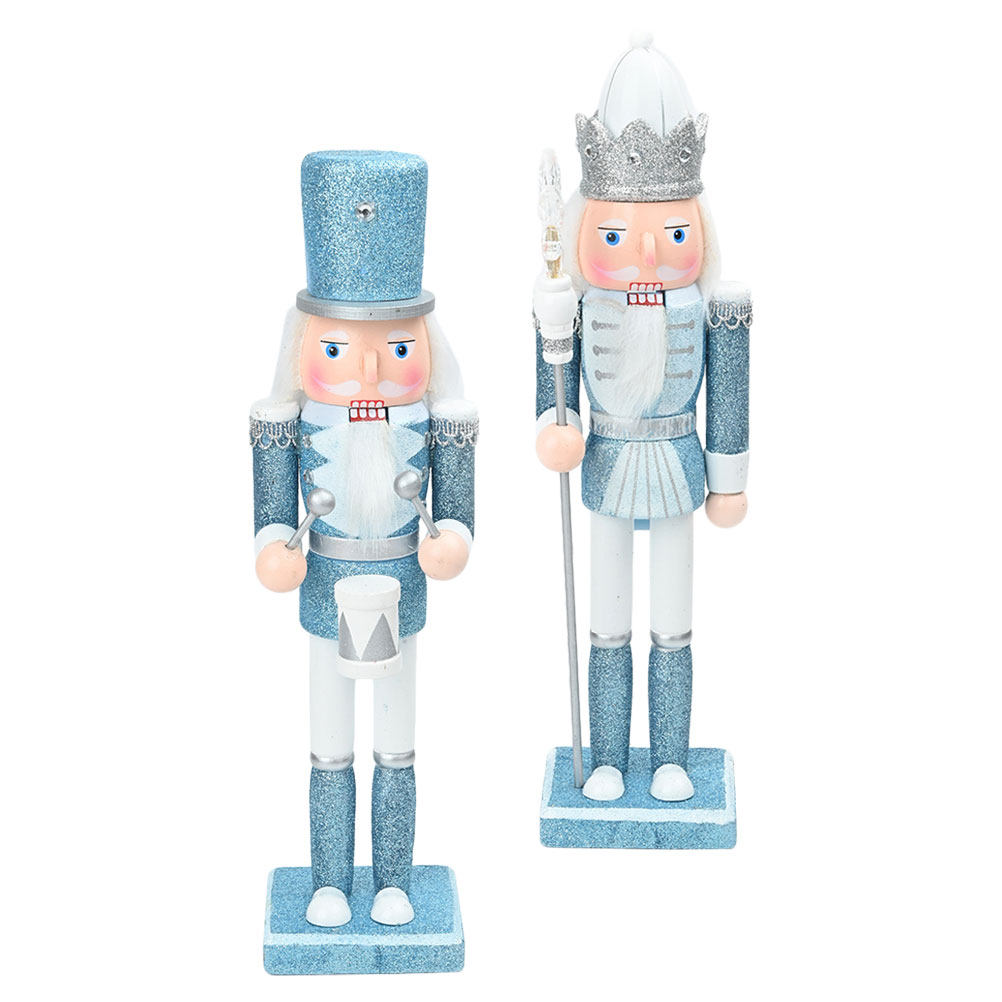 2Pcs Traditional Wooden Nutcra - Nutcracker Figurine recensie en prijs
