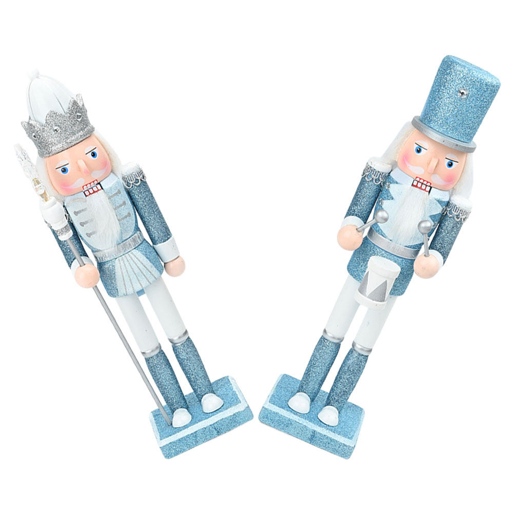 2Pcs Traditional Wooden Nutcra - Nutcracker Figurine recensie en prijs