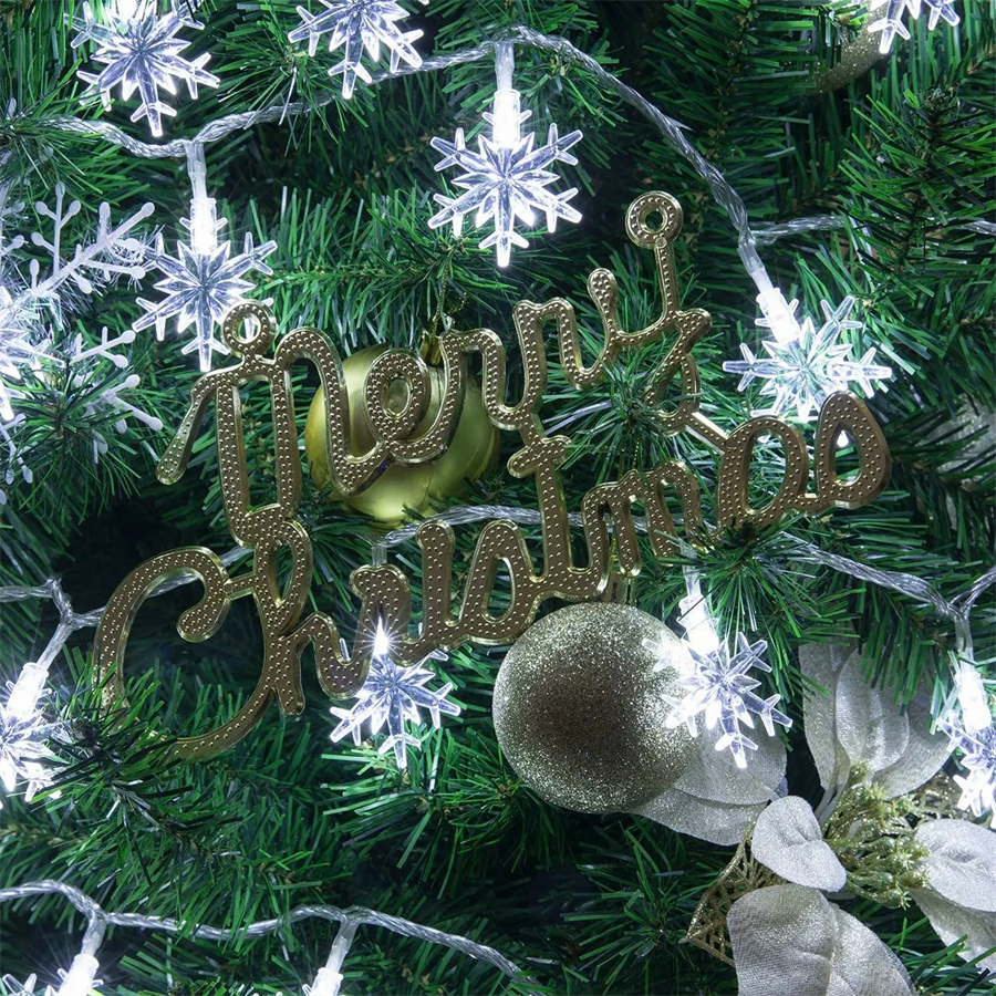 10/20/40 LED Snowflake String  - Led Fairy String Lights recensie en prijs