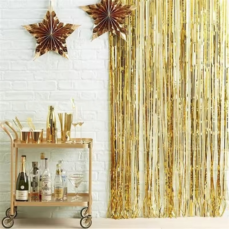 1/2/3Pack Glitter Party Backdr - Tinsel Garland Decoration recensie en prijs