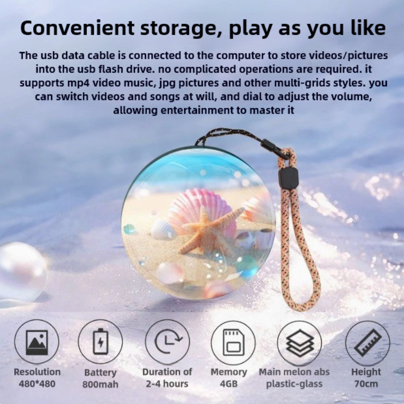 New Crystal Ball Decorative Ba - Snow Globe Musical recensie en prijs
