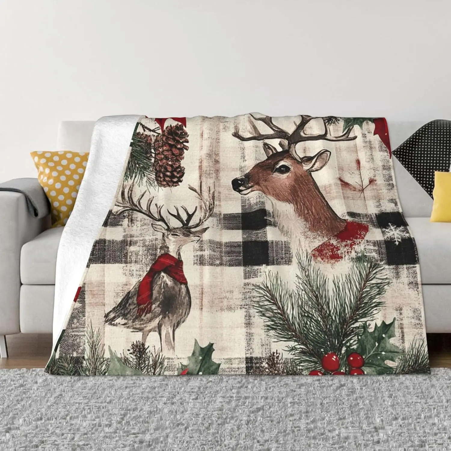 Throw Blanket for Couch UltraS - Christmas Throw Blanket recensie en prijs