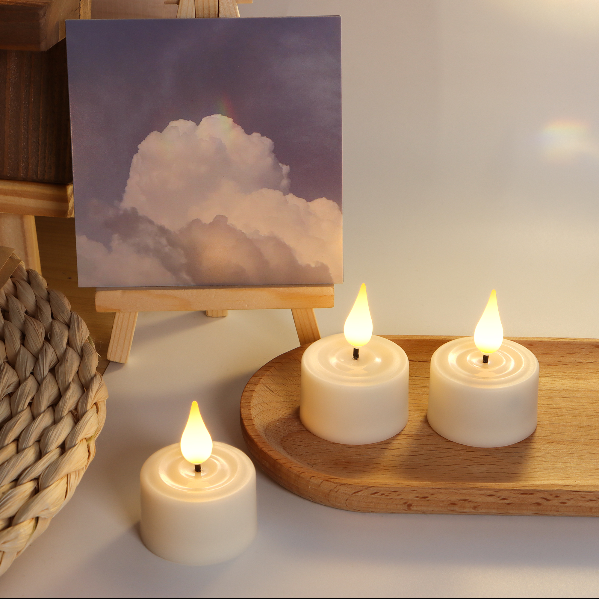 LED Candle Light Rechargeable  - Holiday Candle Set recensie en prijs