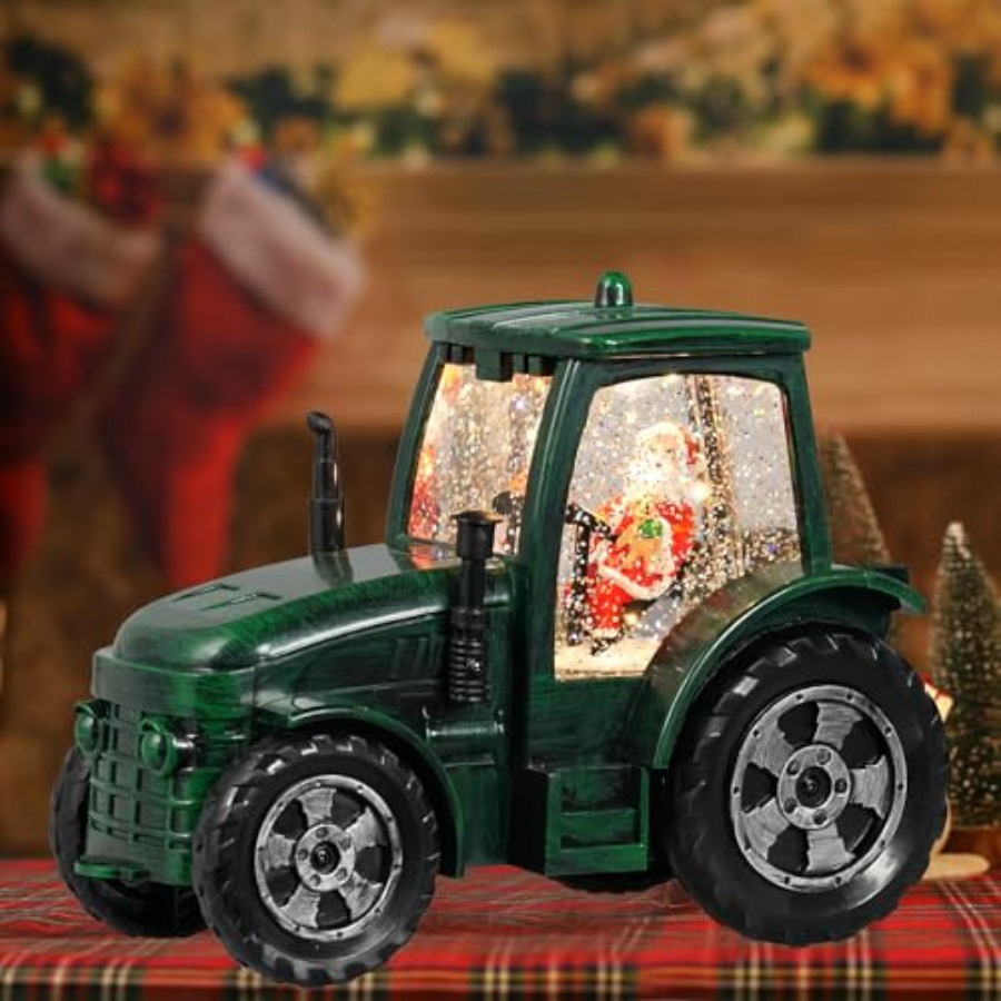 Christmas Snow Globe Tractor S - Snow Globe Musical recensie en prijs