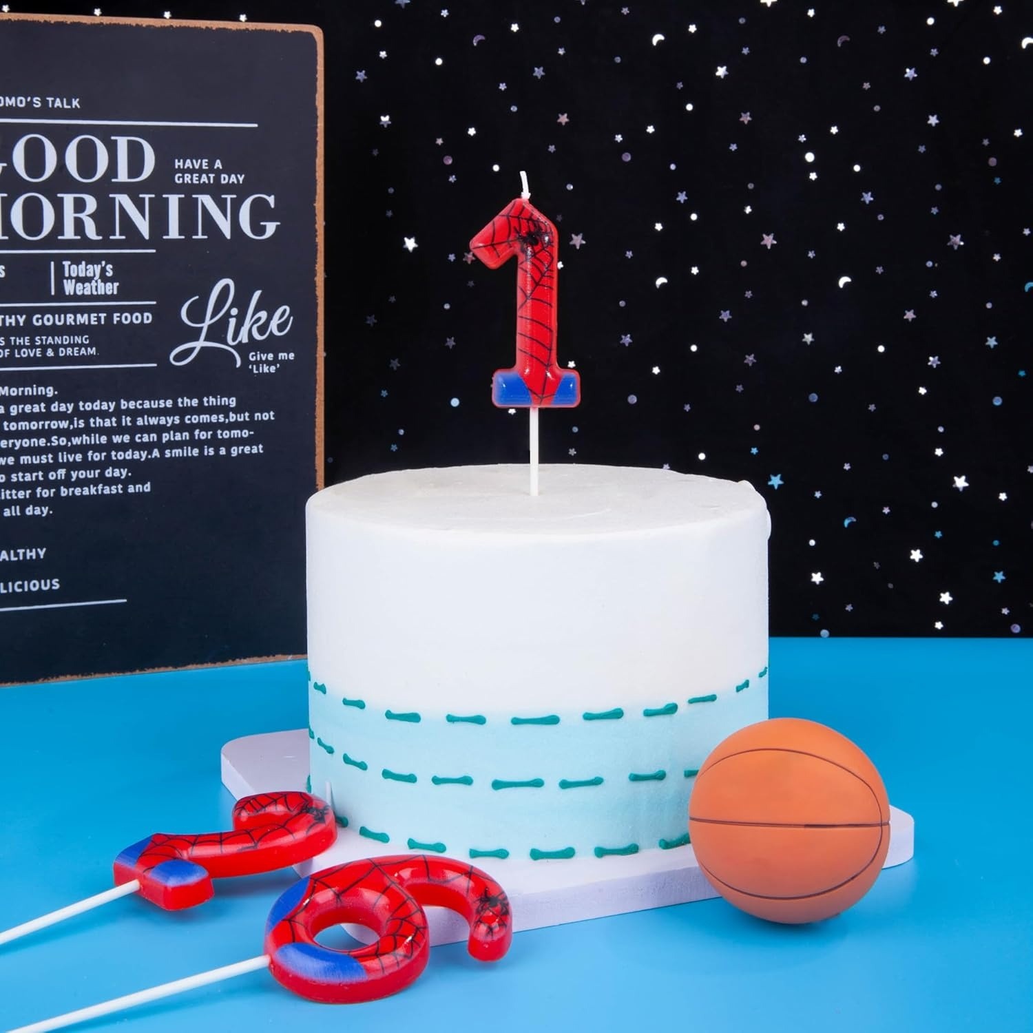 Spider Party 0-9 Birthday Cand - Holiday Candle Set recensie en prijs