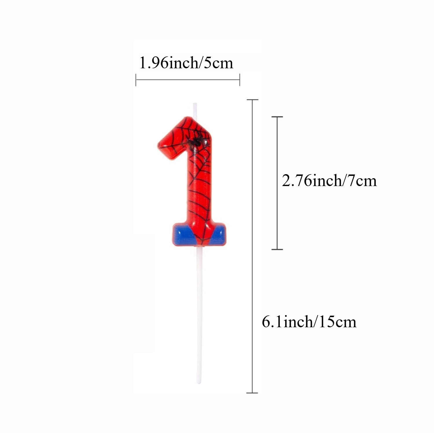 Spider Party 0-9 Birthday Cand - Holiday Candle Set recensie en prijs