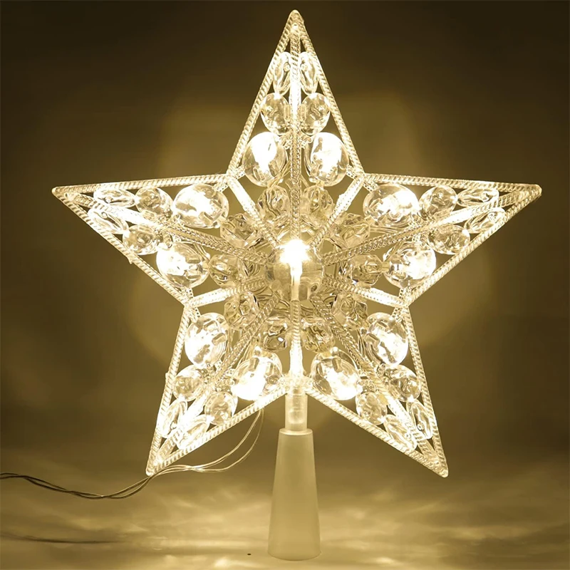 15cm Christmas Decoration Glow - Star Tree Topper recensie en prijs