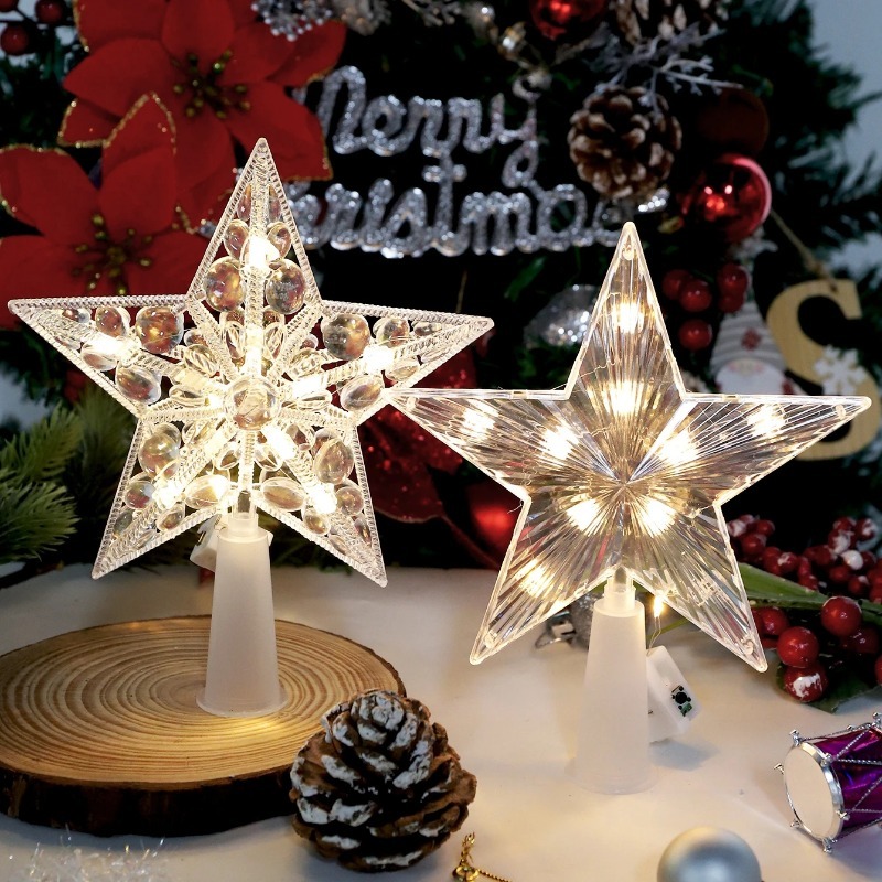 15cm Christmas Decoration Glow - Star Tree Topper recensie en prijs