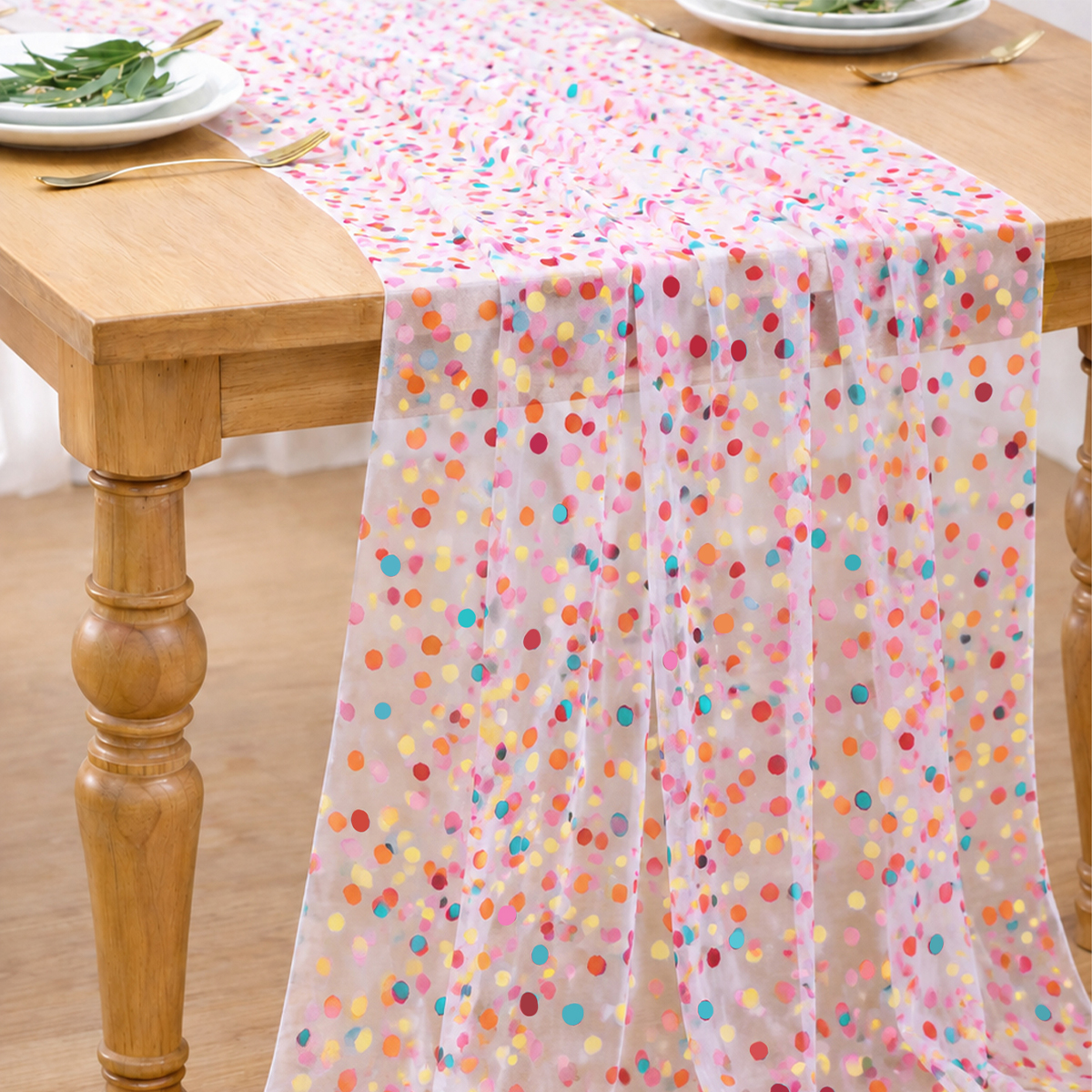 Colorful Dot Gauze Table Runne - Christmas Table Runner recensie en prijs