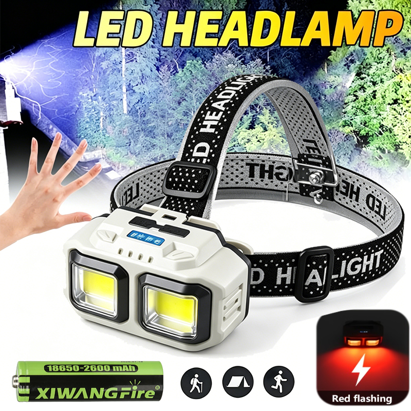 COB LED Headlamp Rechargeable  - Christmas Lights Outdoor recensie en prijs