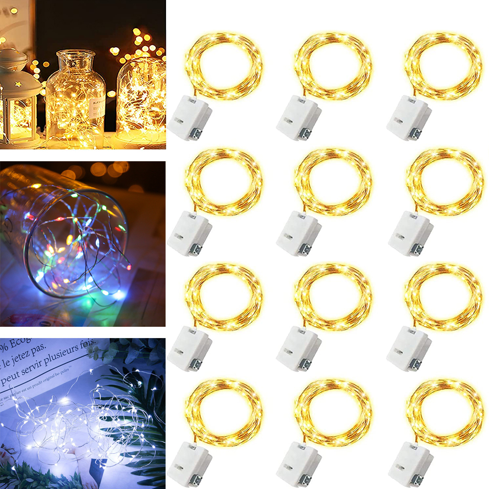 12PCS LED String Lights with 3 - Led Fairy String Lights recensie en prijs