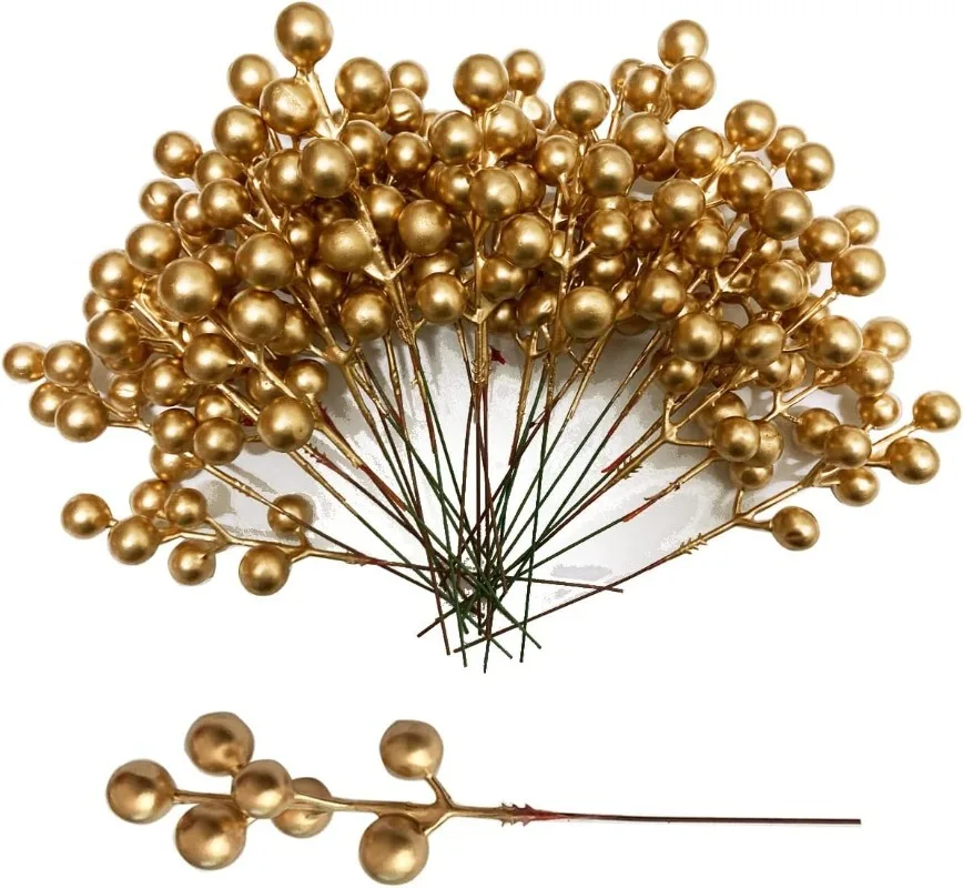 100/5PCS Artificial Red Berrie - Christmas Wreath Fake recensie en prijs