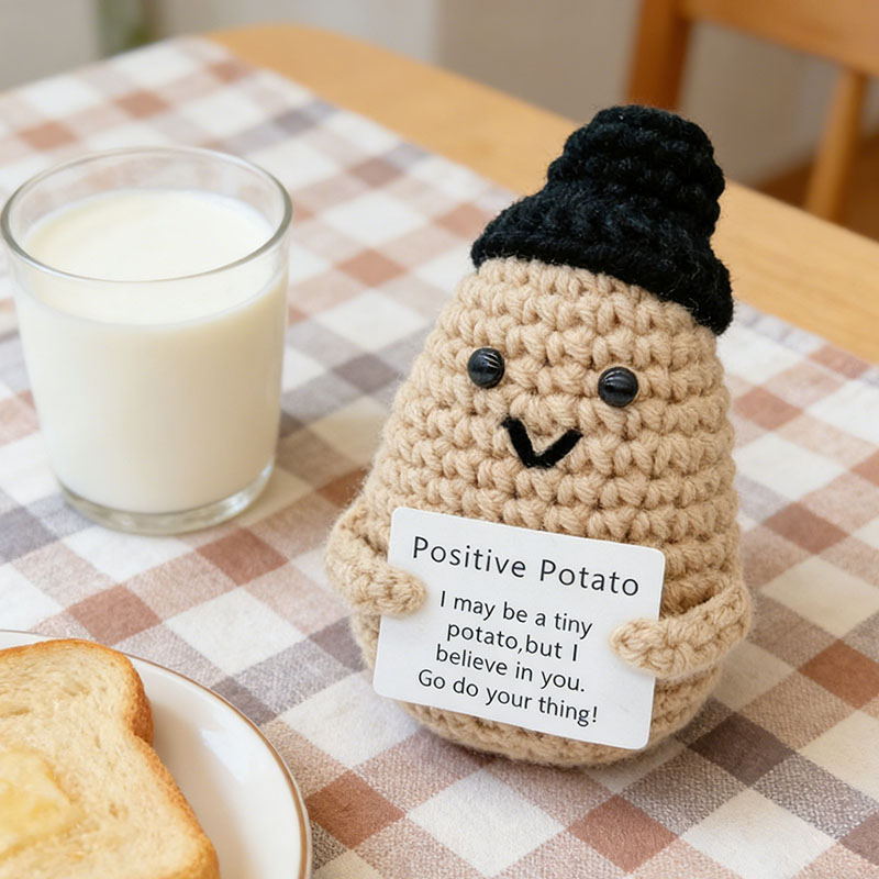 Cute Positive Potato Crochet D - Santa Hat Plush recensie en prijs