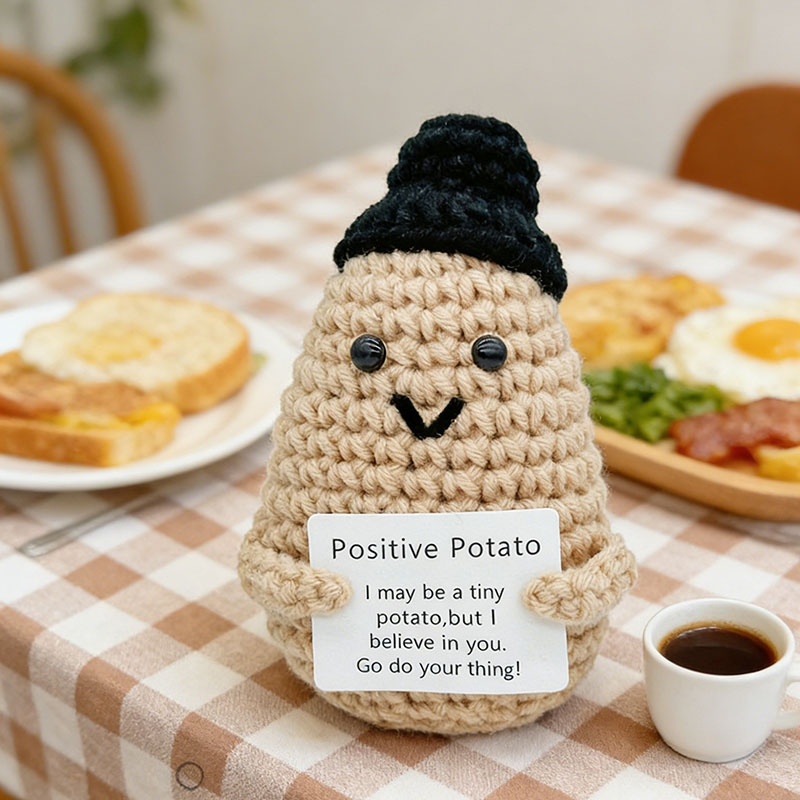 Cute Positive Potato Crochet D - Santa Hat Plush recensie en prijs
