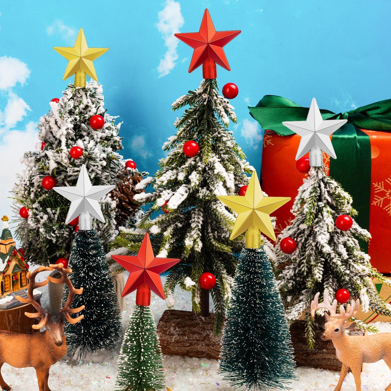 Mini Christmas Tree Topper Sma - Star Tree Topper recensie en prijs