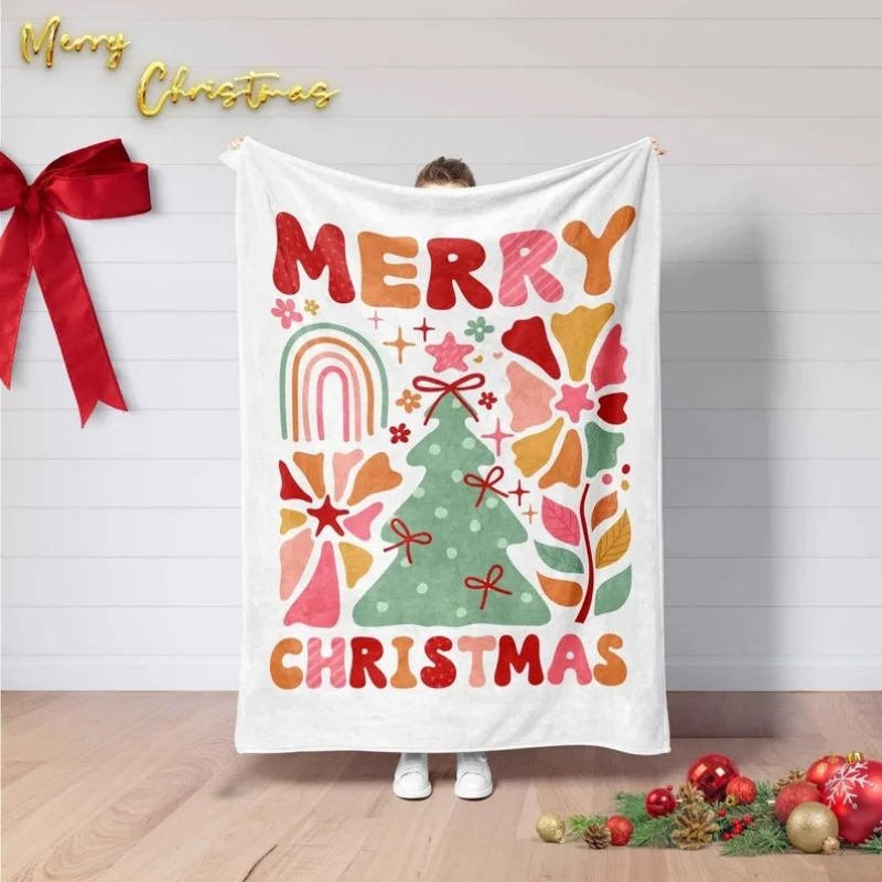 Merry Christmas Flannel Blanke - Christmas Throw Blanket recensie en prijs